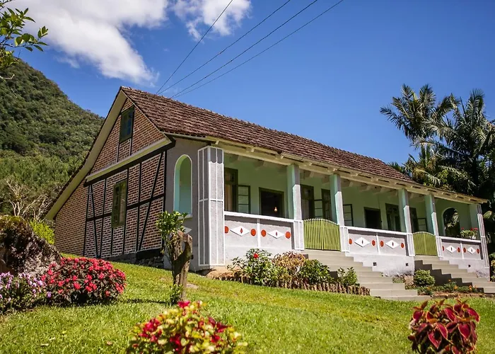 Recanto Kuglin, Casa Enxaimel junto a natureza
